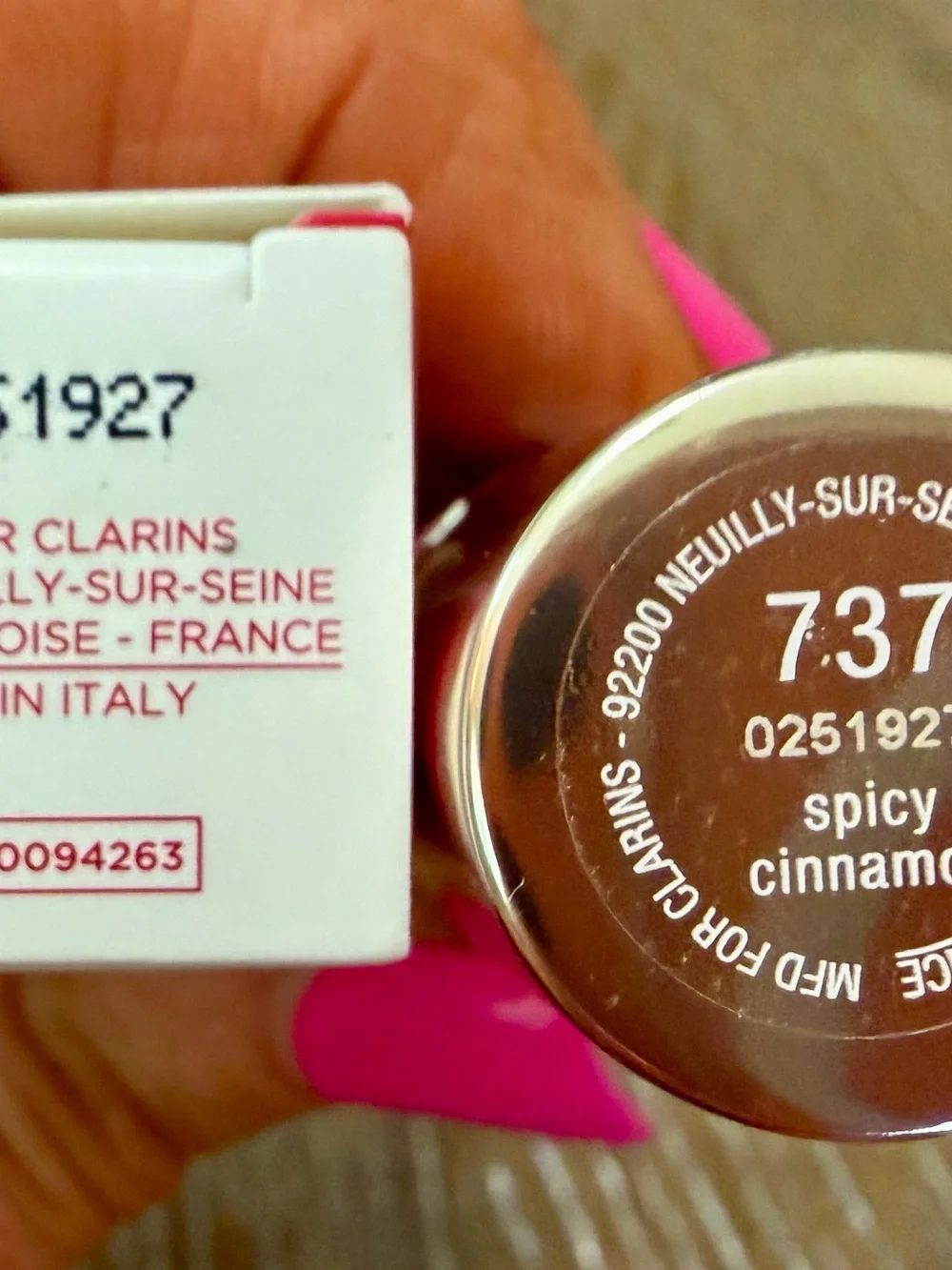 Clarins Joli Rouge Satin Lipstick 737 Spicy Cinnamon
